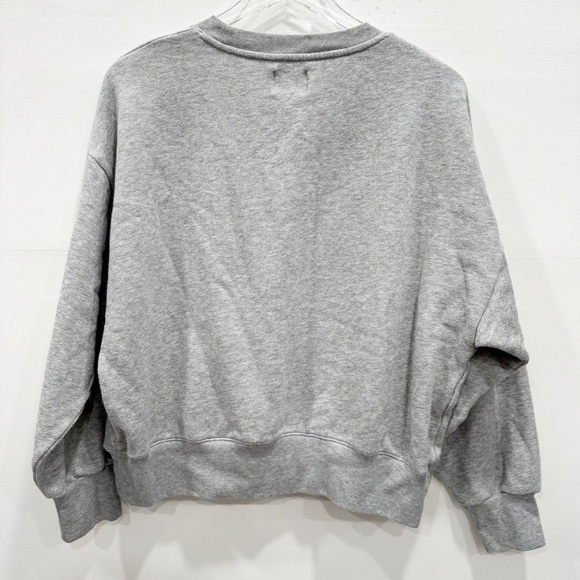 American Eagle Fresh Guac Grey Sweatshirt Large - Picture 2 of 8